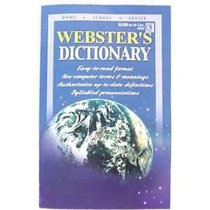  Websters English Dictionary W/Floor Display Case Pack 144 