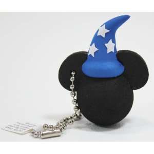 : Disney Mickey Sorcerer Hat MINI Key Chain   Disney Parks Exclusive 