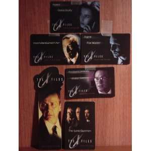  X Files ID Card Set (The Lone Gunman,Scully,Mulder,Skinner 