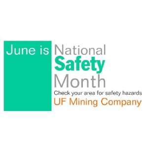  3x6 Vinyl Banner   June Is National Safety Month 