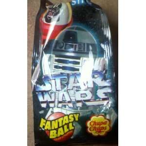  Star Wars Fantasy Ball Chupa Chups Lollipop and Stickers 