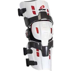 EVS RS 8 Pro Knee Brace   Medium Pair/White Automotive