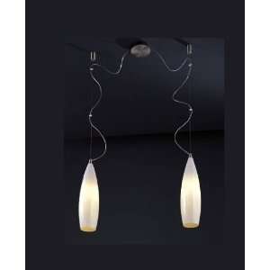  Playa SO4 double pendant light   amber by Studio Italia 
