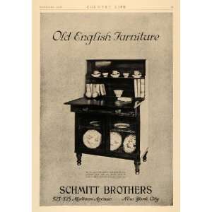   Old English Furniture Sheraton   Original Print Ad