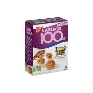  Nabisco 100 Cal Thin Crisps, Honey Maid, Cinnamon Roll, 4 