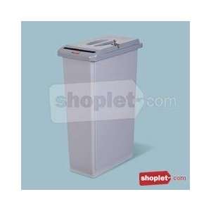  Confidential Document Slim Jim Waste Container and lid 