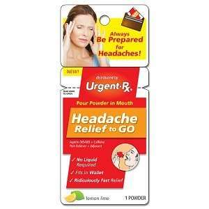 UrgentRx Headache Relief to Go Aspirin+Caffeine Pain Reliever+Adjuvant 