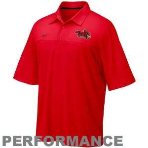   State Redbirds Red Classic Performance Polo