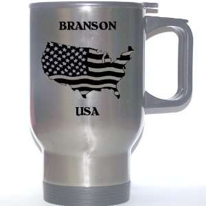  US Flag   Branson, Missouri (MO) Stainless Steel Mug 