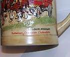 1980 BUDWEISER CS 19 CHRISTMAS STEIN W/RED CASES AND RE