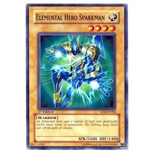   Millenium Elemental Hero Sparkman TLM EN004 Common [Toy] Toys & Games