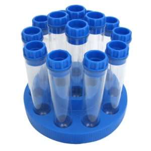  Set of (14) Clear Plastic Test Tubes 4 1/2 Long x 7/8 