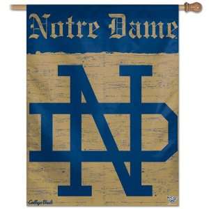  Notre Dame University Banner Flag   College Vault: Patio 
