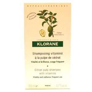  Klorane Shampoo Citron Pulp 6.7 oz. (Vitality) (Case of 6 