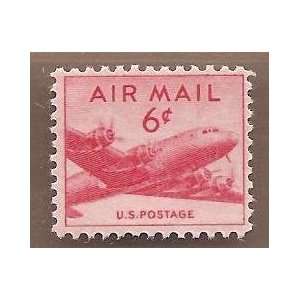    Stamps US Air Mail DC4 Skymaster ScC41 MNH 