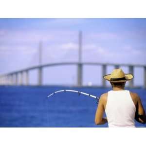  St. Petersburg, Florida, Sunshin Skyway Bridge, Fishing 