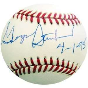 George Steinbrenner Autographed Baseball (James Spence Authenticated 