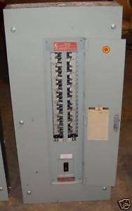 General Electric 225 Amp max main Breaker Panel 42 circ  