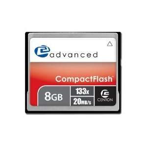  Centon 133X CF Type 1   8 GB Flash Card 8GBACF133X (Silver 