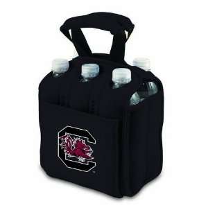   South Carolina Gamecocks 6 Pack Cooler Caddy Tote: Sports & Outdoors