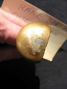 Rare Antique Civil War Pa Estate Bormann Cannon Ball Fuse Punch~Not 