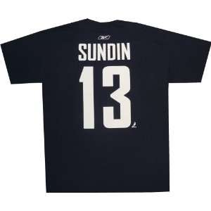 Vancouver Canucks Mats Sundin Name and Number T Shirt 