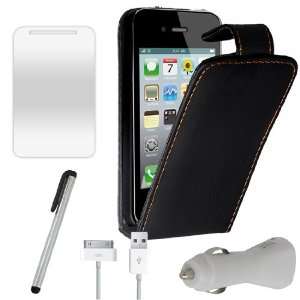  Brand New Accessory Pack For The iPhone 4s 4 Siri Leather 