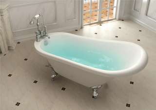 62 Slipper Clawfoot Tub Claw Foot Bathtub Faucet Pack  