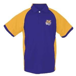  LSU Tigers NCAA Coaches Polo Shirt: Sports & Outdoors