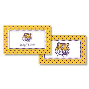  Louisiana State University Polka Dot Enclosure Cards 