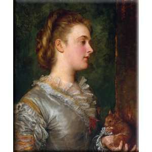 Dorothy Tennant, Later Lady Stanley 25x30 Streched Canvas Art by Watts 