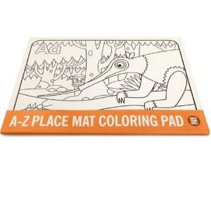  A Z Placemat Coloring Pad Toys & Games