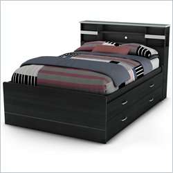 South Shore Cosmos Cont Full Frame Only Black Onyx Bed 066311044799 