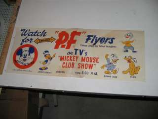 DISNEY 1950s MICKEY MOUSE CLUB TV show (15 items) PF Flyer store 
