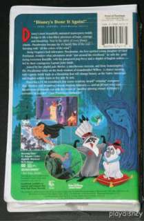 Walt Disney Masterpiece Pocahontas VHS NEW & SEALED 786936574135 
