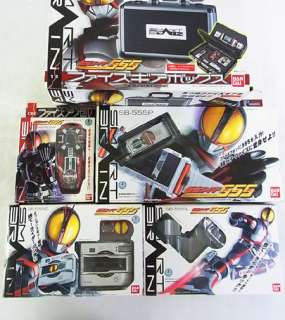 DX Kamen Rider FAIZ BELT DRIVER POINTER SHOT AXEL GEAR BOX 555 Bandai 