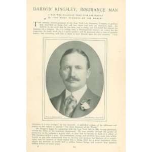   1907 Darwin Kingsley New York Life Insurance Company 