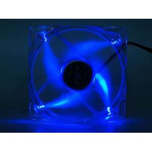   Blue LED Case Fan with Fan Controller Set: Computers & Accessories