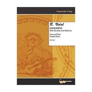  B. Vidal   Concerto for Guitar & Strings Musical 