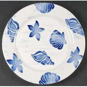  Casafina Conchas (Shell Decal) Dinner Plate, Fine China 