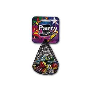 com Party Assortment Marbles Net (1 Shooter Marble, 24 Player Marbles 