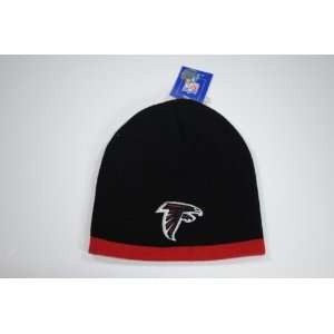  Atlanta Falcons Reebok Black Red Trim Beanie Winter Hat 