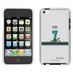  Michael Vick Signed Jersey on iPod Touch 4 Gumdrop Air Shell Case 