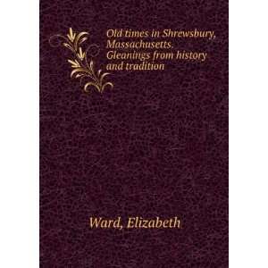   from history and tradition Elizabeth Ward  Books