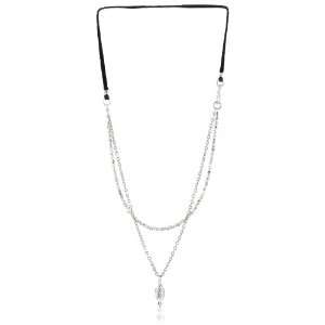  Robindira Unsworth Kashmir Silver Pendant Necklace with 