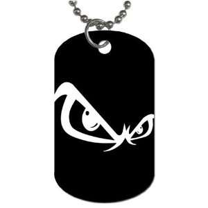  No Fear eyes Dog Tag with 30 chain necklace Great Gift 