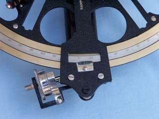 Black Sextant & Micrometer 10 Plath Sextant Nautical  