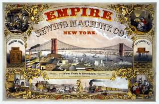 Empire Sewing Machine Company New York  