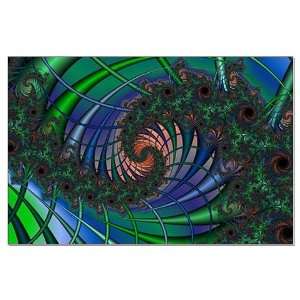  Flippant Beauty Fractal Cool Large Poster by  