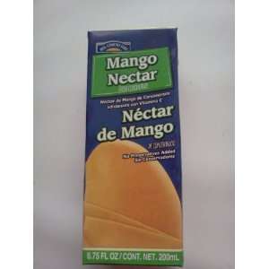 Mango Nectar, 6.75 Oz Juice Box, Pack of 6  Grocery 
